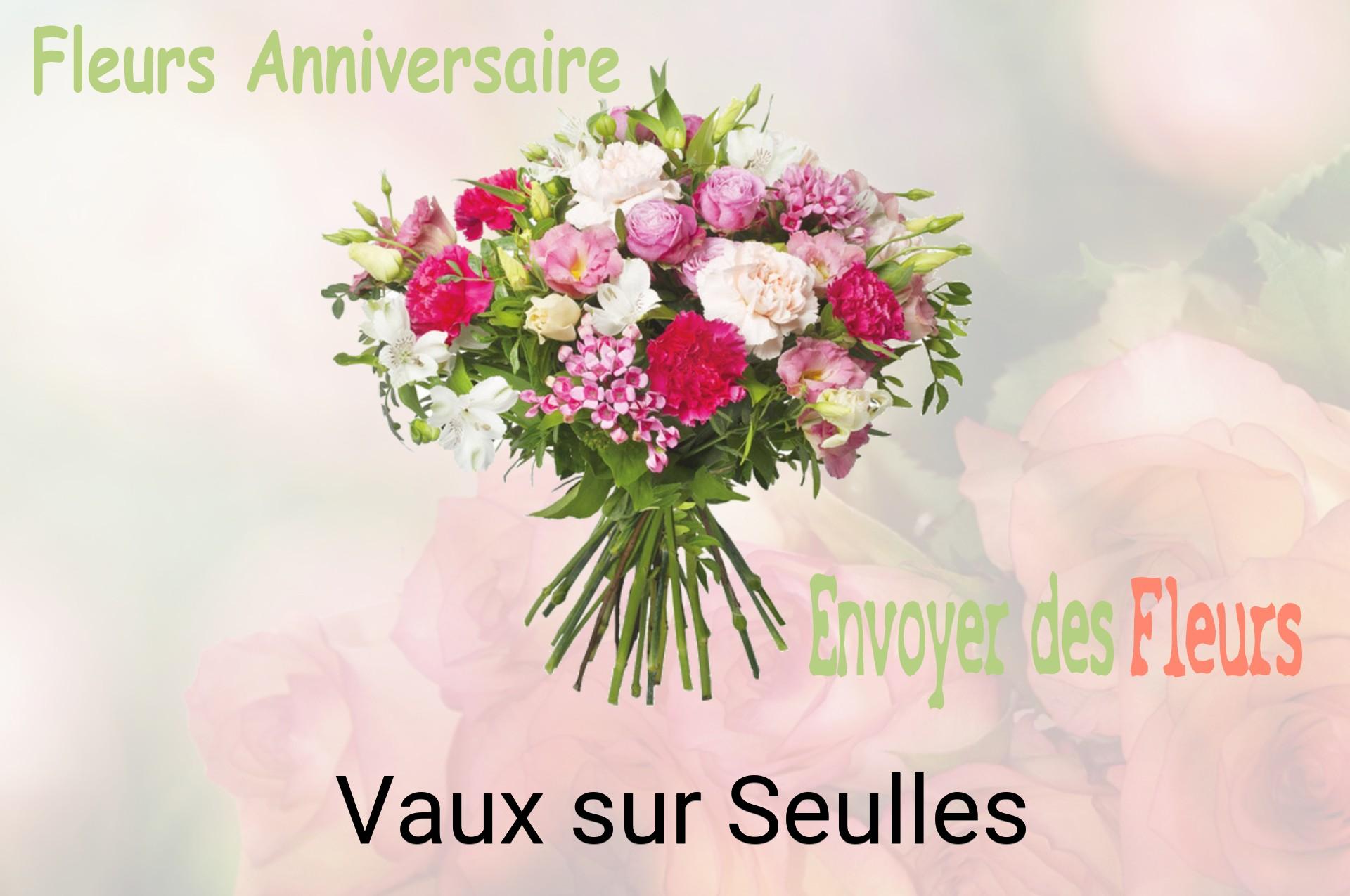 Bouquet de fleurs d’anniversaire livré à Vaux-sur-Seulles